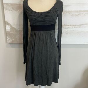 Bailey 44 Grey scoop neck dress Size Small